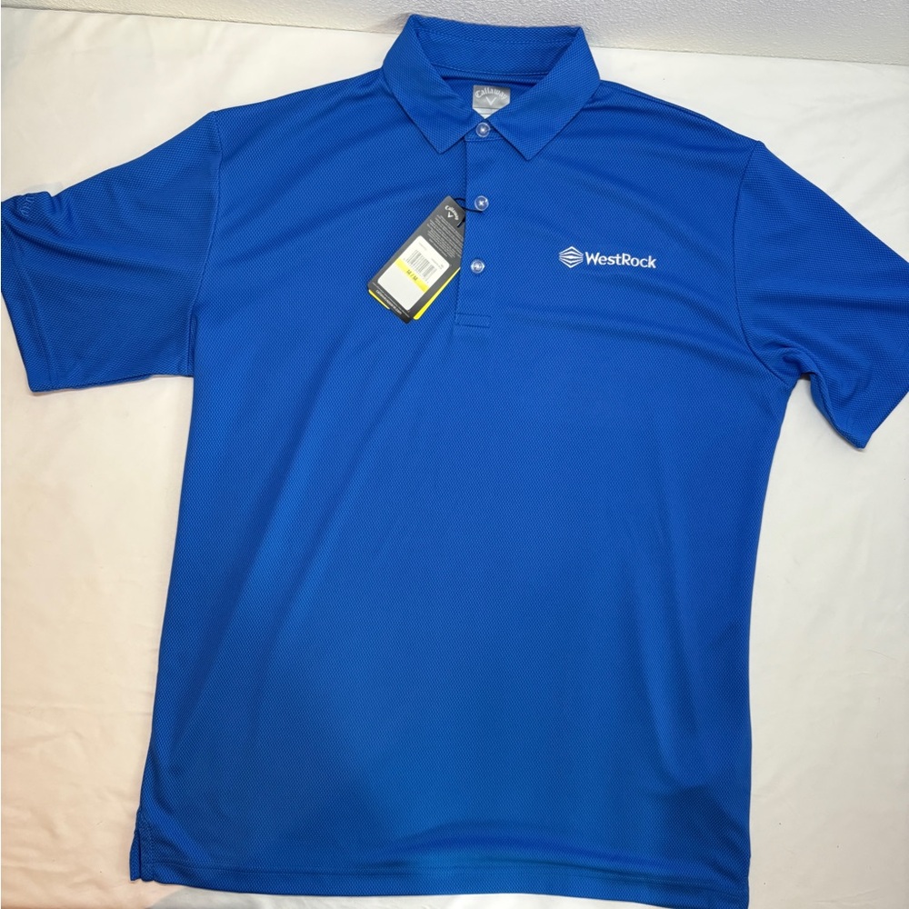 MWT Men’s Callaway Opti-Dri Polo Golf Shirt Size Medium